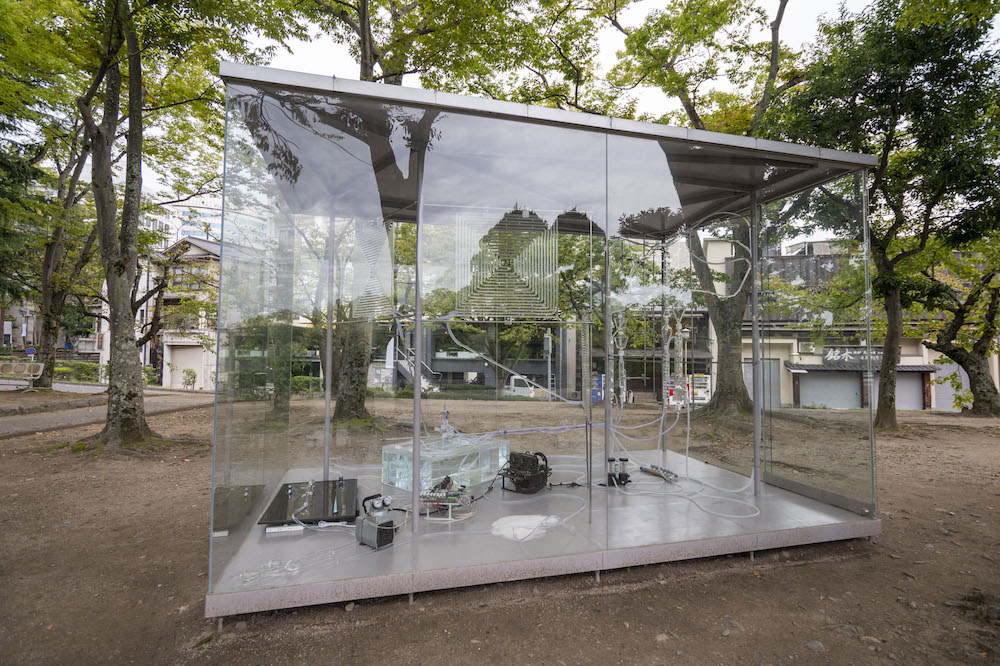 ≪Delay Lines≫ /&nbsp;&nbsp;メリッサ・ダビン＆アーロン・ダヴィッドソン&nbsp;(岡山芸術交流2022 展示風景)
