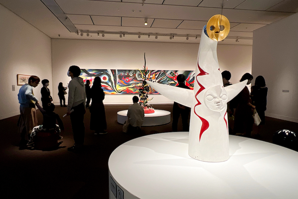 「展覧会 岡本太郎」(東京都美術館) 展示風景
