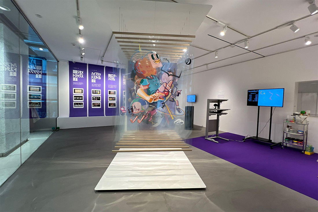 AC部「異和感ナイズ展」(2022) 展示風景 (筆者撮影)